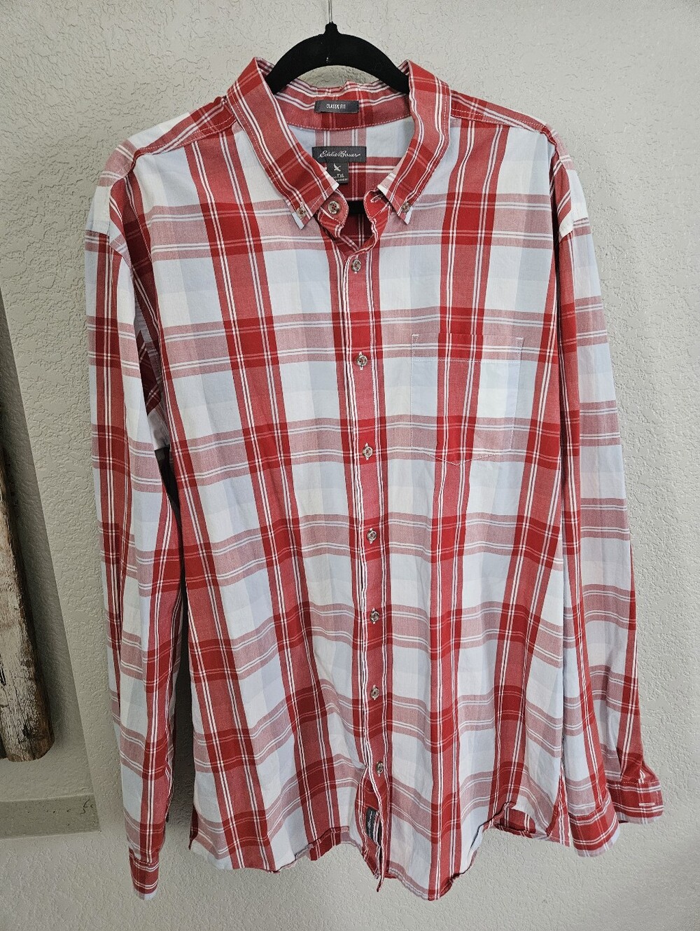 Eddie Bauer Long Sleeve, Button Up Shirt